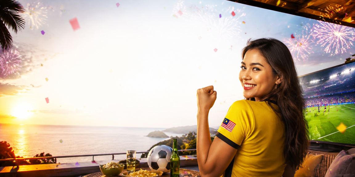 Peminat bola sepak Malaysia menikmati pertaruhan perlawanan langsung dalam talian